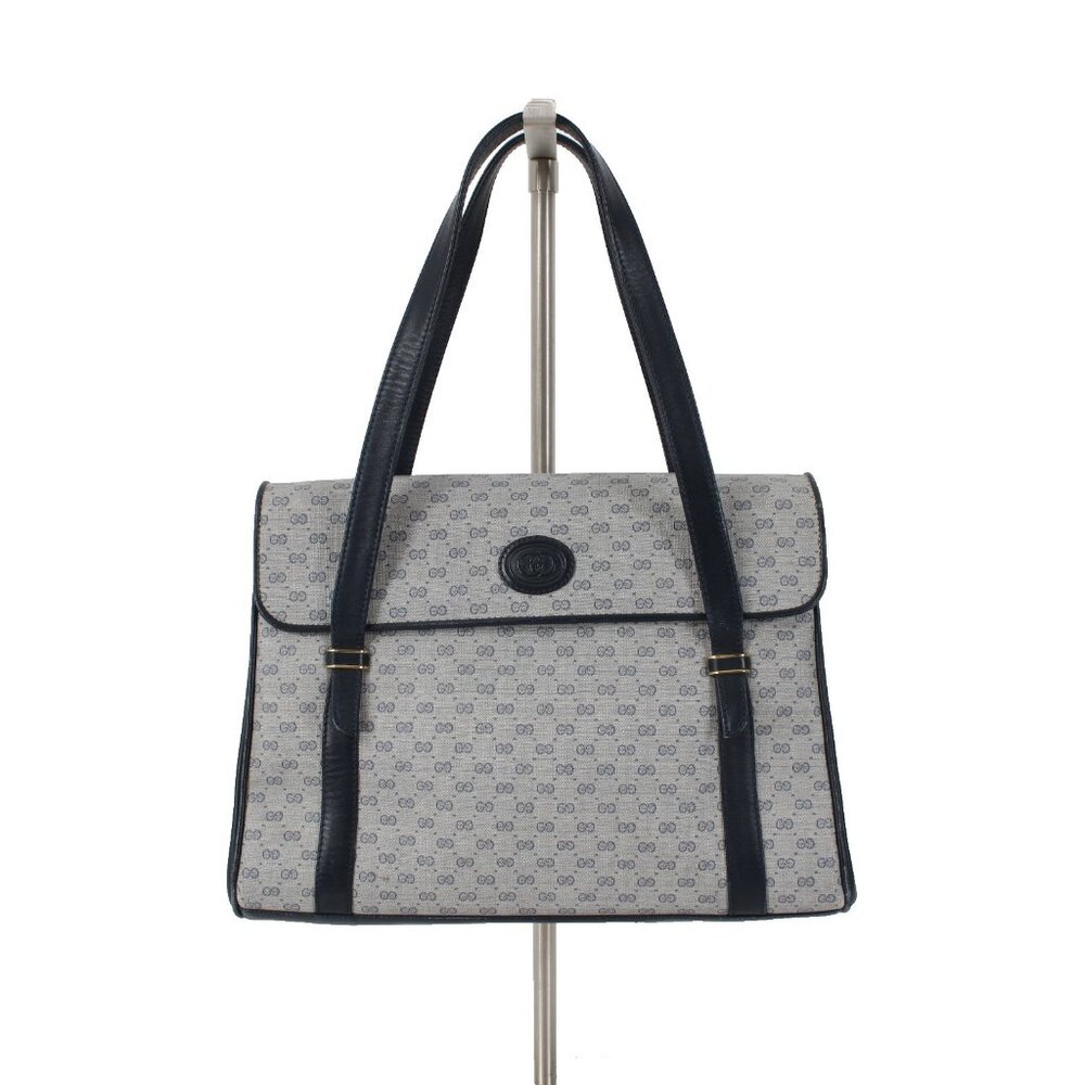 Gucci Vintage GG Micro Monogram Vintage Coated Canvas Leather AS IS Purse